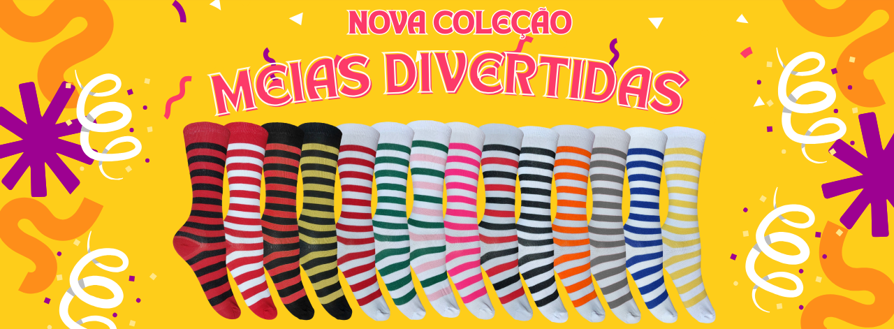 meias divertidas